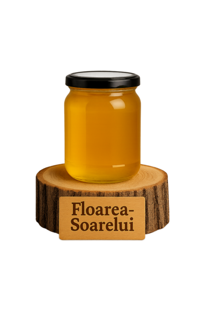Miere de floarea-soarelui naturală și energizantă – Din Stup